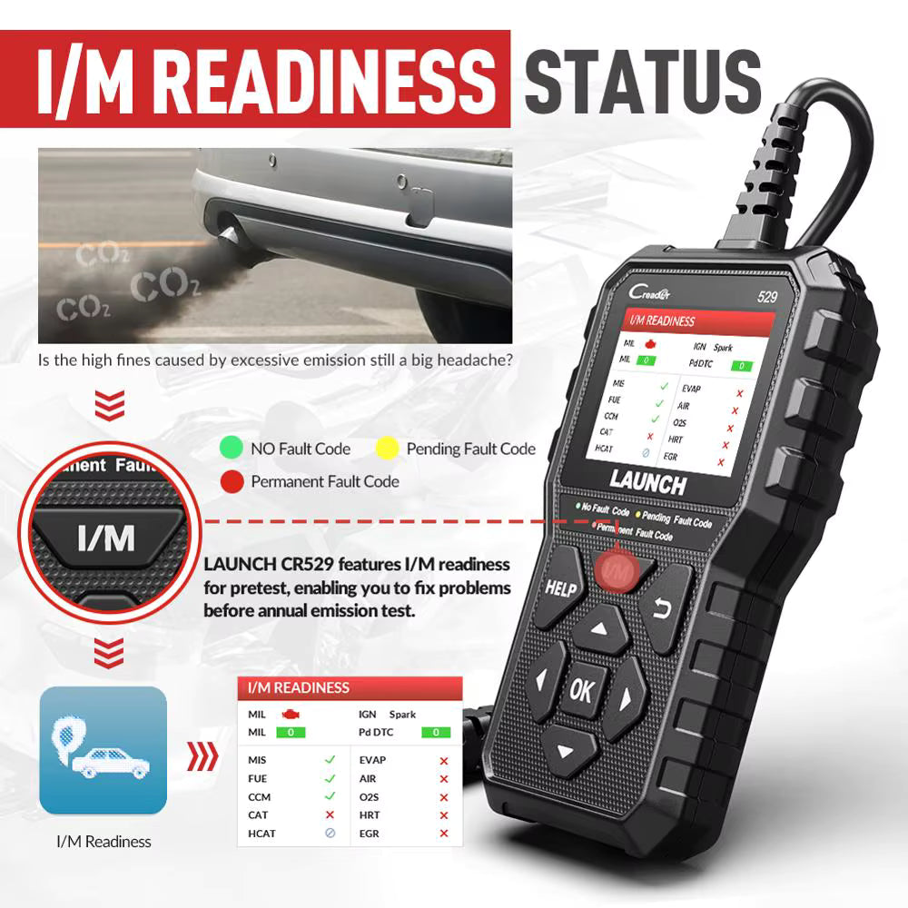 Valise diagnostic OBD2 LAUNCH CReader 529 | GarageDiscount31 - photo produit 10
