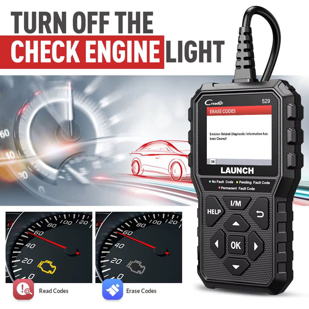 Valise diagnostic OBD2 LAUNCH CReader 529 | GarageDiscount31 - photo produit 1