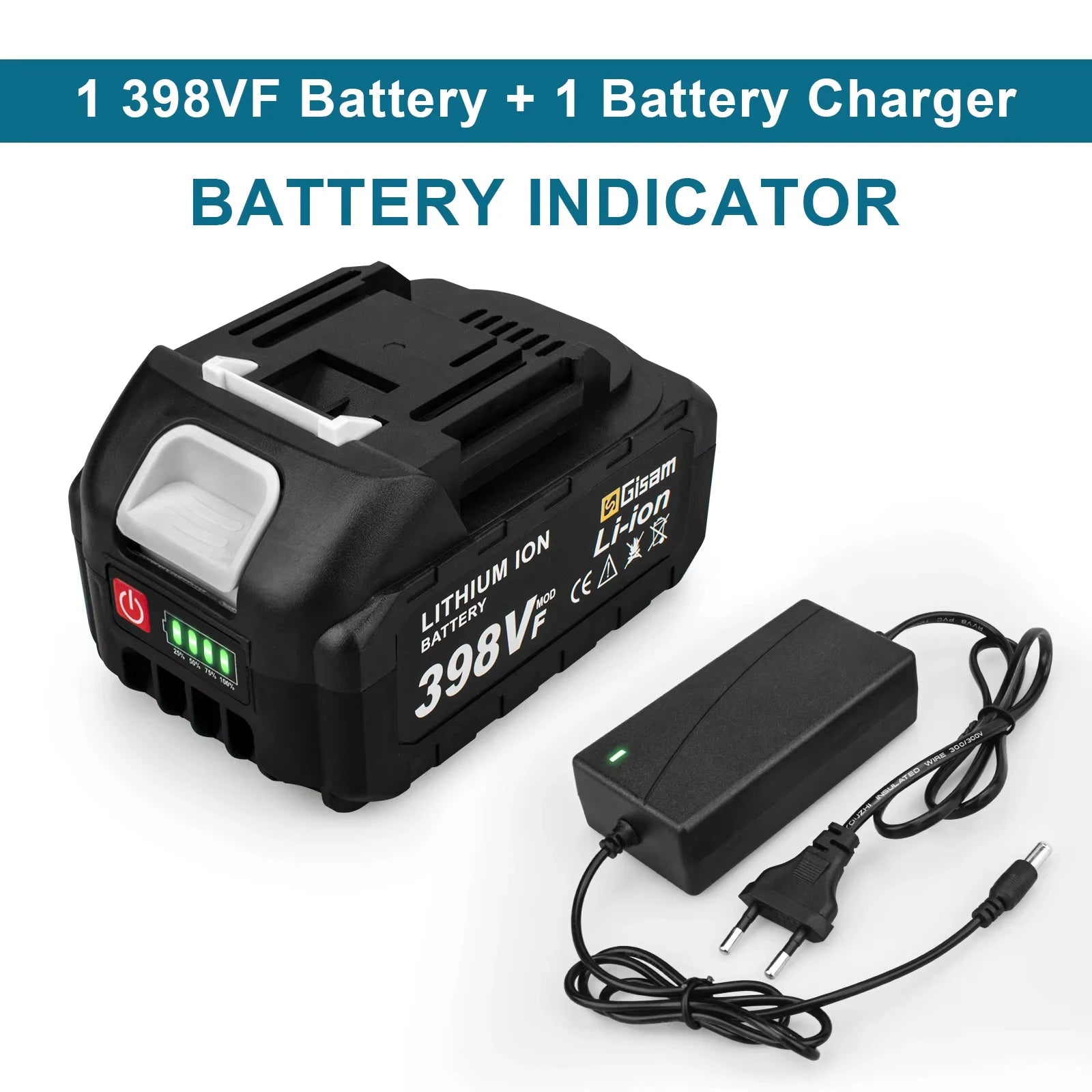 Batterie Rechargeable Gisam 18V Li-ion | Compatible Outils Makita Série B