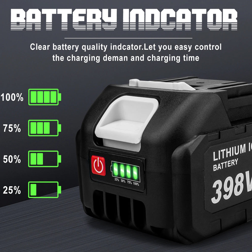 Batterie Rechargeable Gisam 18V Li-ion | Compatible Outils Makita Série B