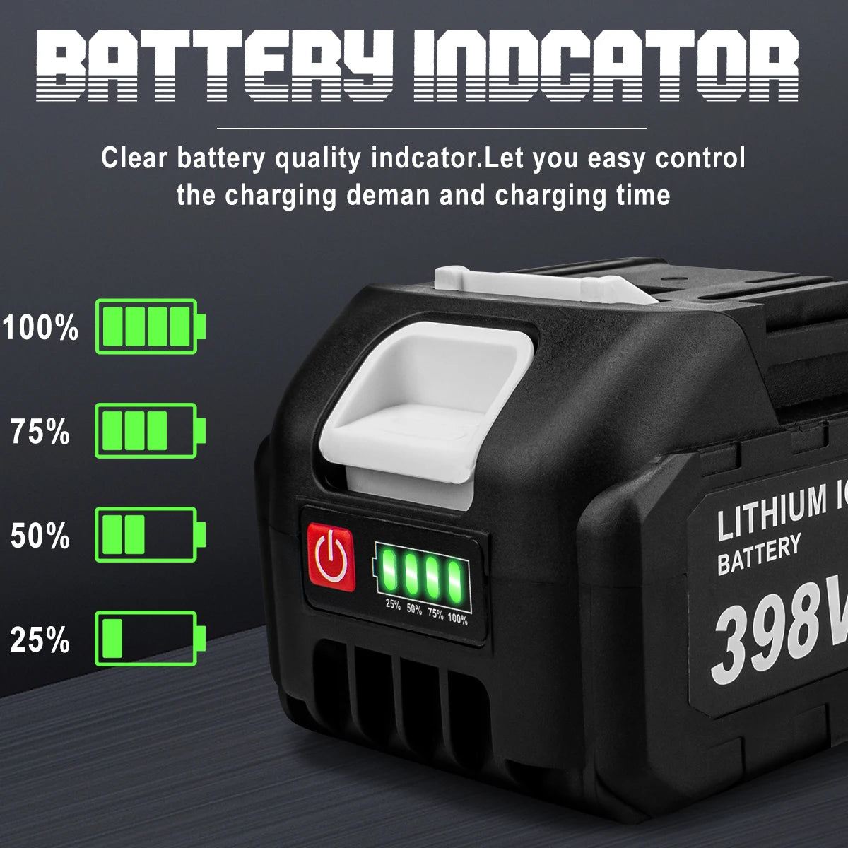 Batterie Rechargeable Gisam 18V Li-ion | Compatible Outils Makita Série B