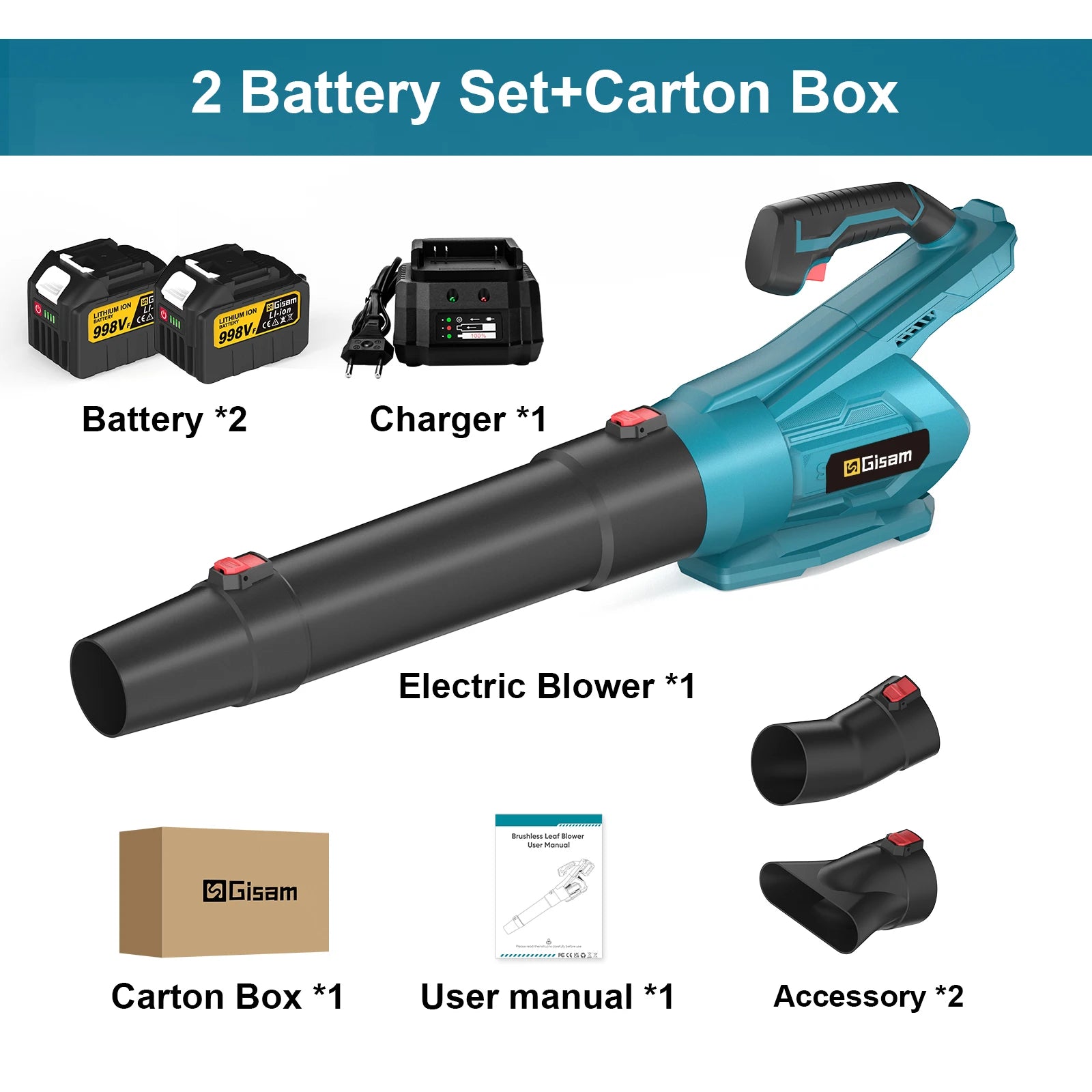 Souffleur sans fil brushless 18V | GarageDiscount31 - photo produit 6
