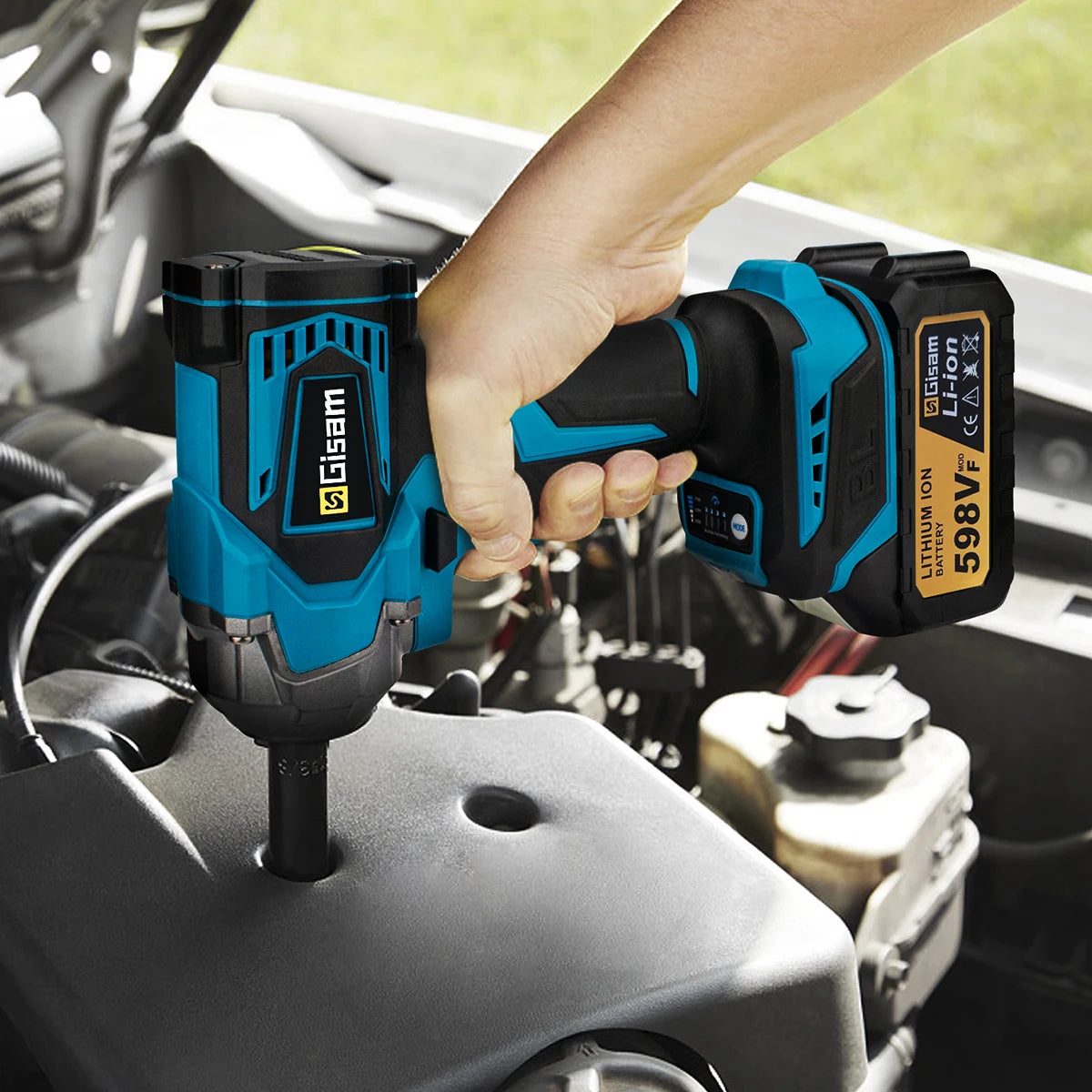 Clé à Choc Sans Fil Brushless 18V – 1200 Nm | Compatible Batteries Makita