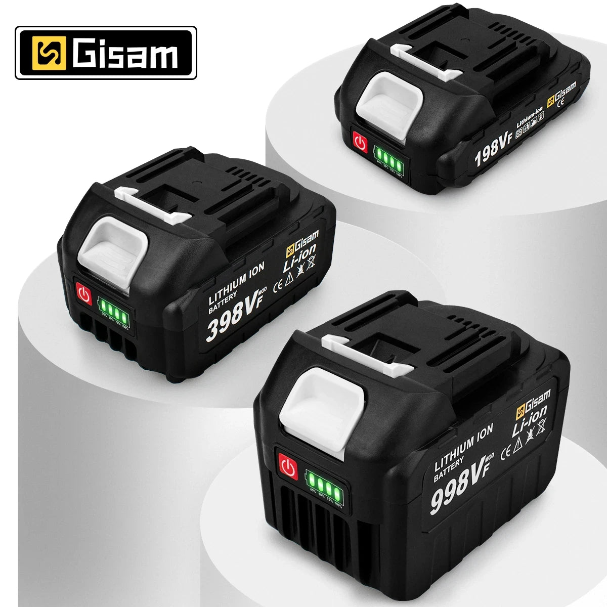 Batterie Rechargeable Gisam 18V Li-ion | Compatible Outils Makita Série B