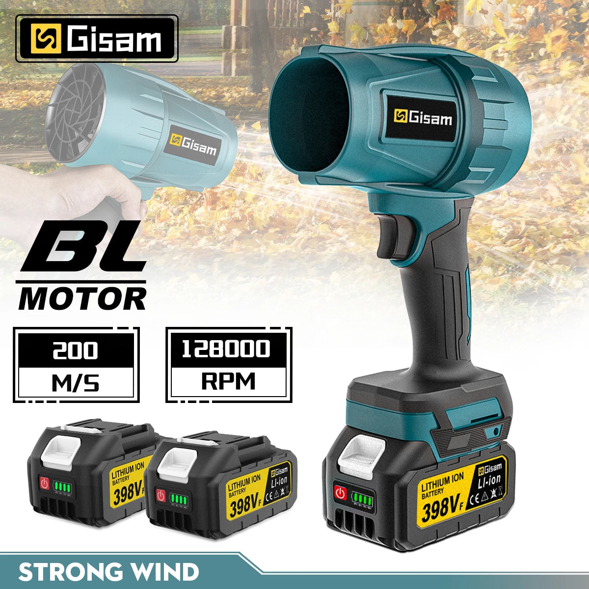 Souffleur turbo brushless 18V | GarageDiscount31 - photo produit 1