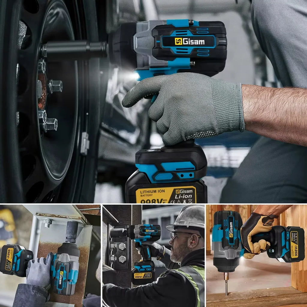 Clé à Choc Brushless 2800 Nm – Gamme Extrême | Compatible batteries Makita