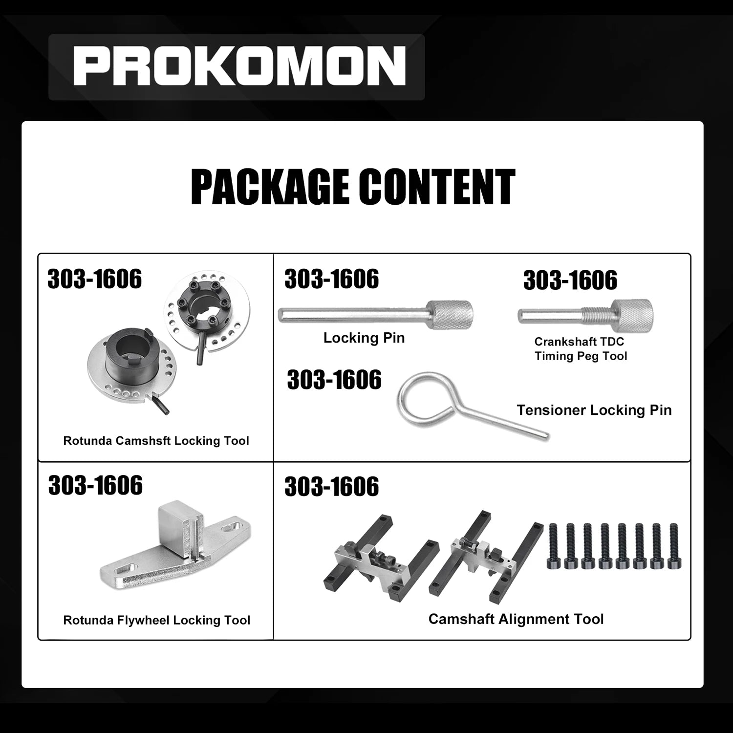 Coffret de Calage Distribution Ford 1.0 EcoBoost – Kit Complet Moteurs Essence