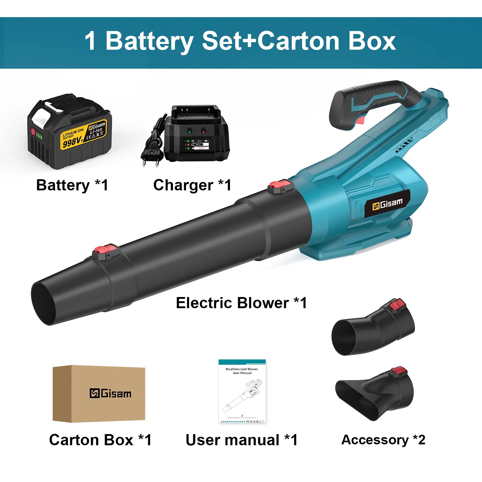 Souffleur sans fil brushless 18V | GarageDiscount31 - photo produit 7