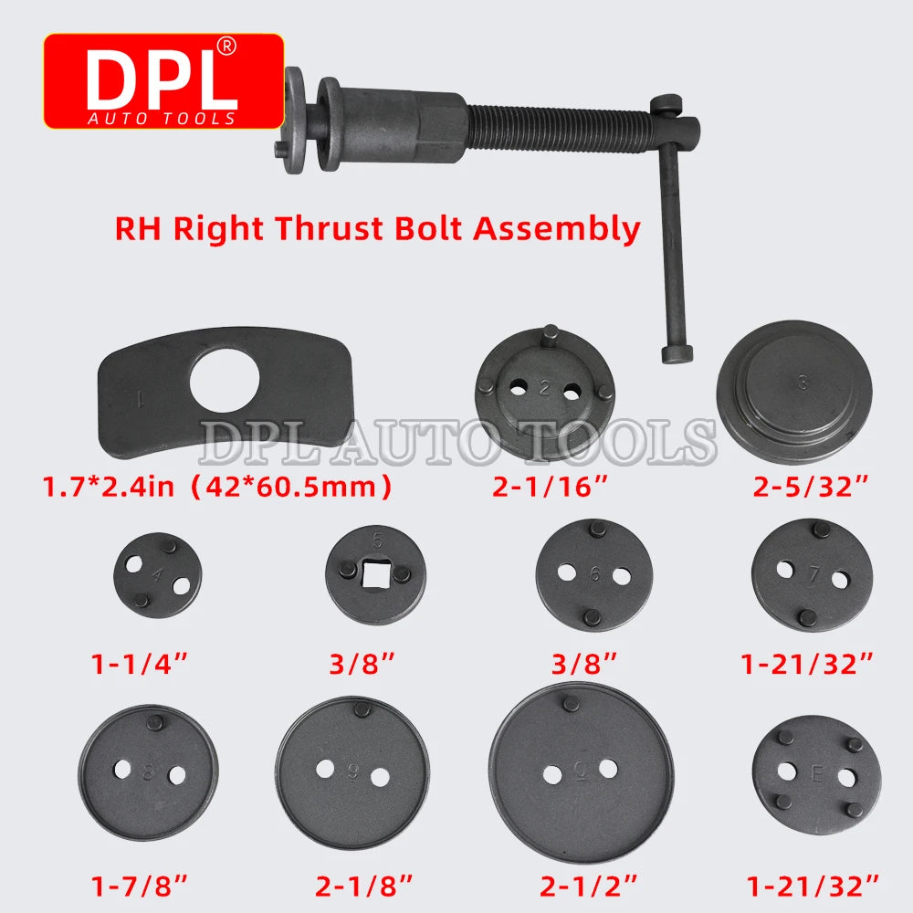 Kit repousse-piston etrier frein 22 pieces | GarageDiscount31 - photo produit 2