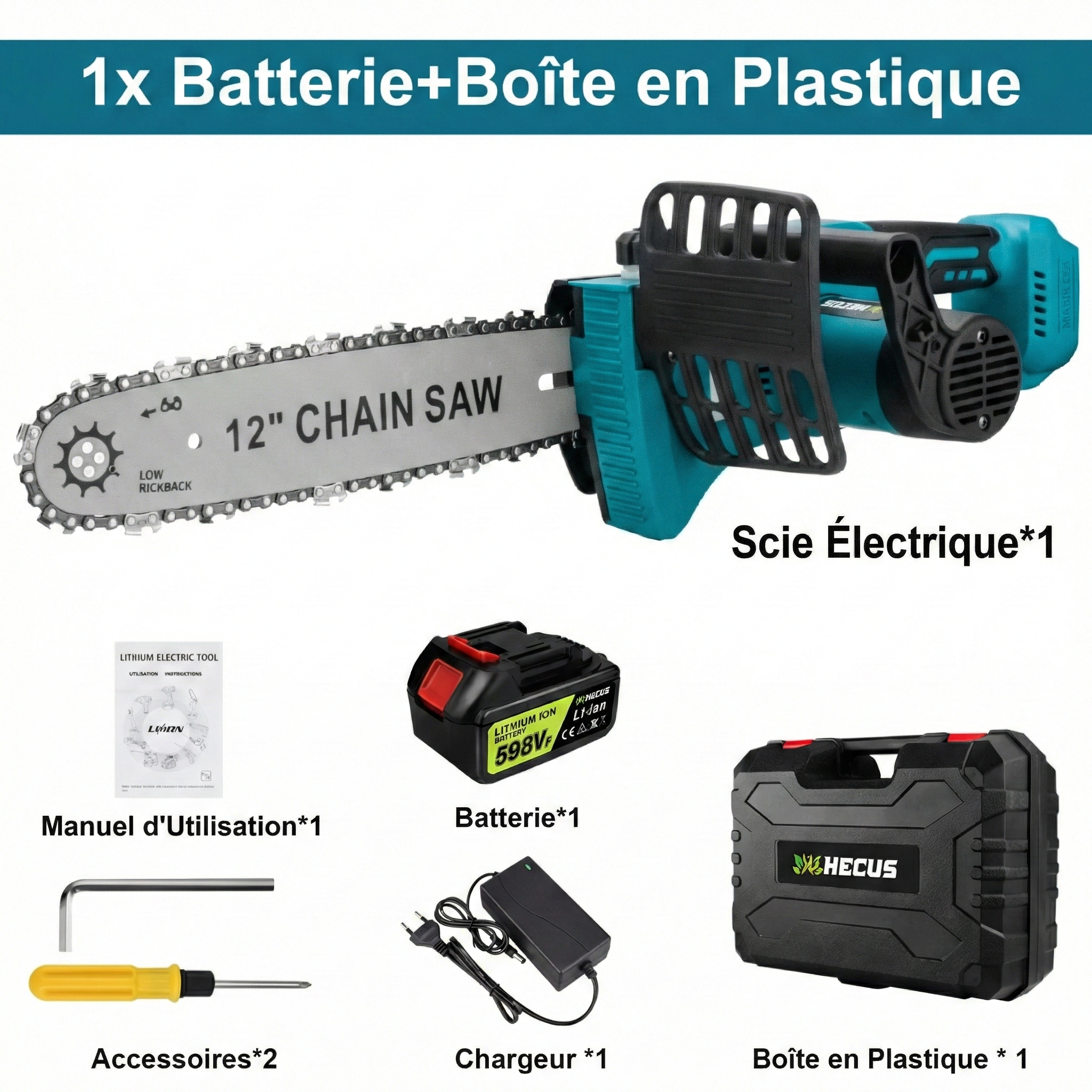 Tronconneuse sans fil 30 cm | GarageDiscount31 - photo produit 9