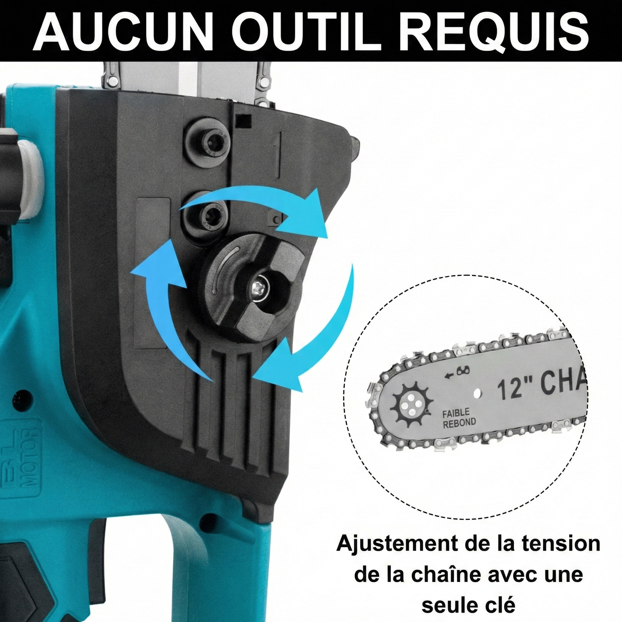 Tronconneuse sans fil 30 cm | GarageDiscount31 - photo produit 6