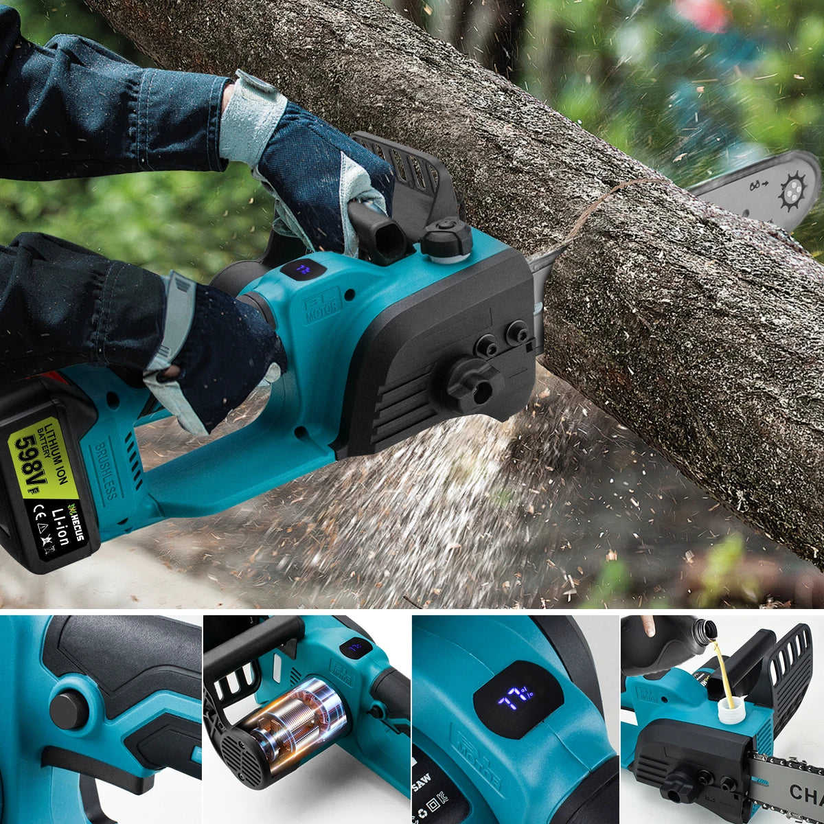 Tronconneuse sans fil 30 cm | GarageDiscount31 - photo produit 4